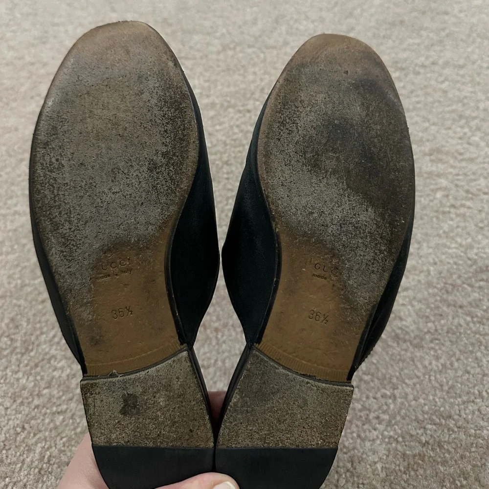 Gucci Women’s Princetown Slipper - Black - Picture 2 of 3